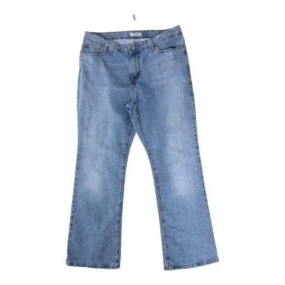 Levi’s 515 Bootcut Jeans Women’s 16M Mid Wash Blue Stretch Denim Classic Mid - Picture 1 of 11